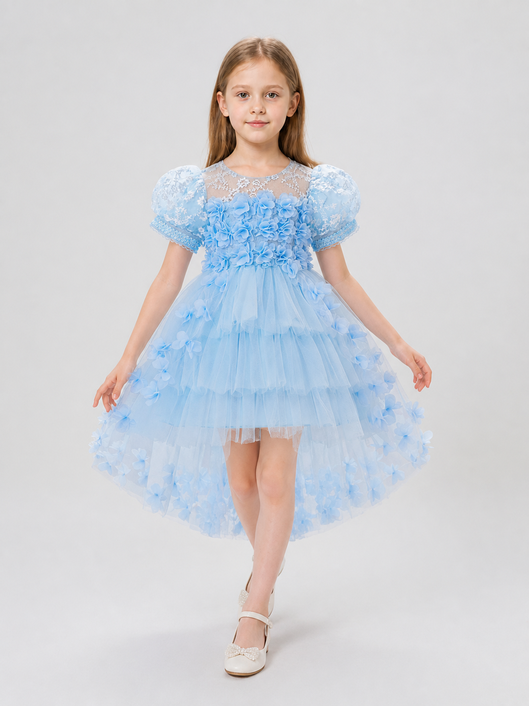 Lace Tutu Dress for a Flower Girl