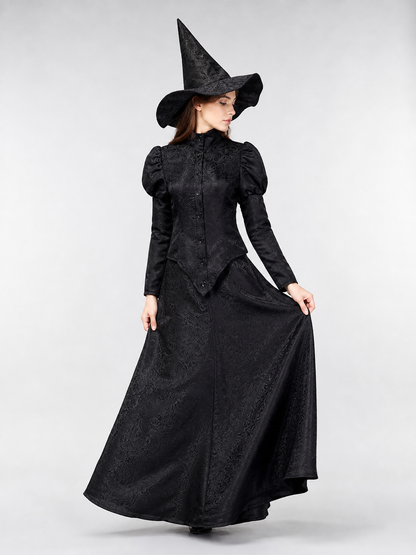 Evil Witch Cosplay Costume with Hat