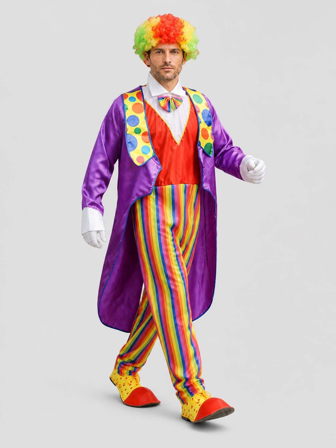 Clown Costume for the Stage, Carnival, and Halloween Costumes detail 2