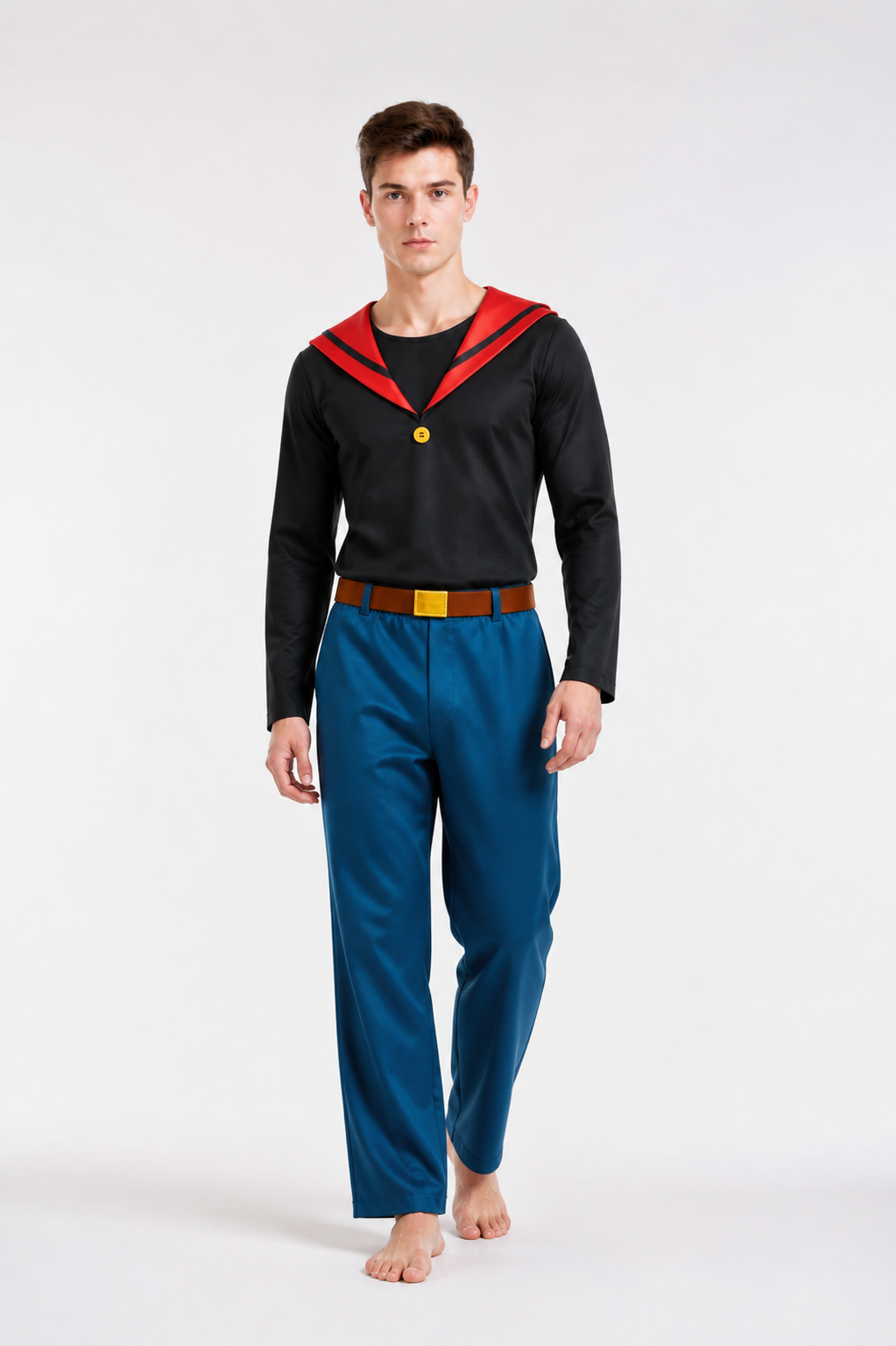 Cosplay Costume with Sailor Collar Costumes detail