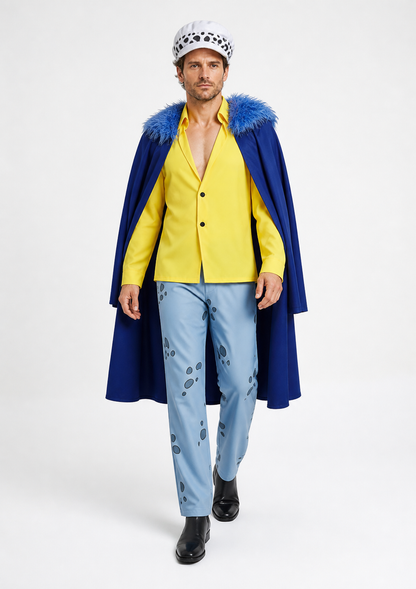 Trafalgar Law One Piece Anime Cosplay Costume Costumes detail 2