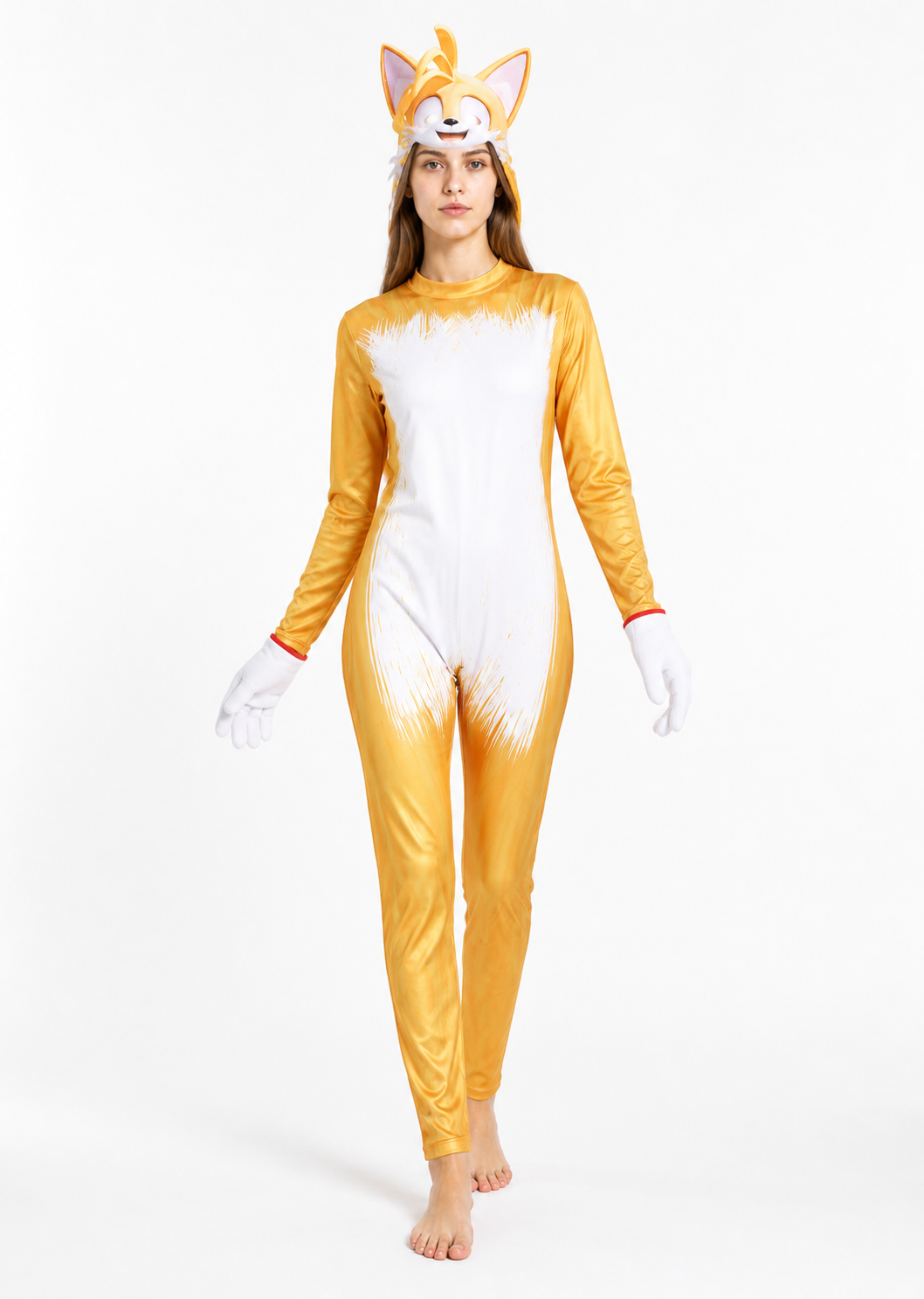 Tails Jumpsuit with Cosplay Accessories Costume Accessories detail 2