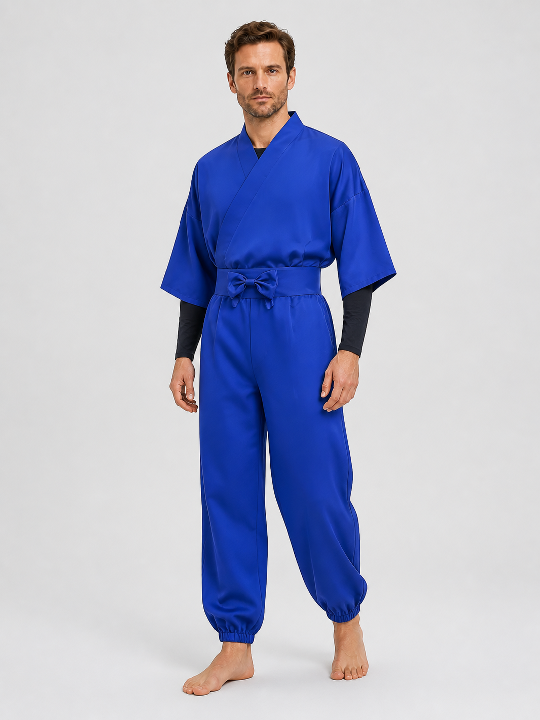 Anime Cosplay Ninja Costume, Japanese-Style Jumpsuit Costumes detail 2