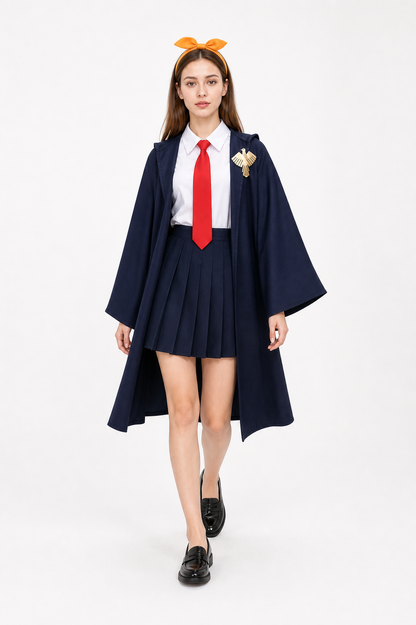 Mashle Anime Cosplay Costume, Dark Blue Robe with Accessories Costume Accessories detail 2