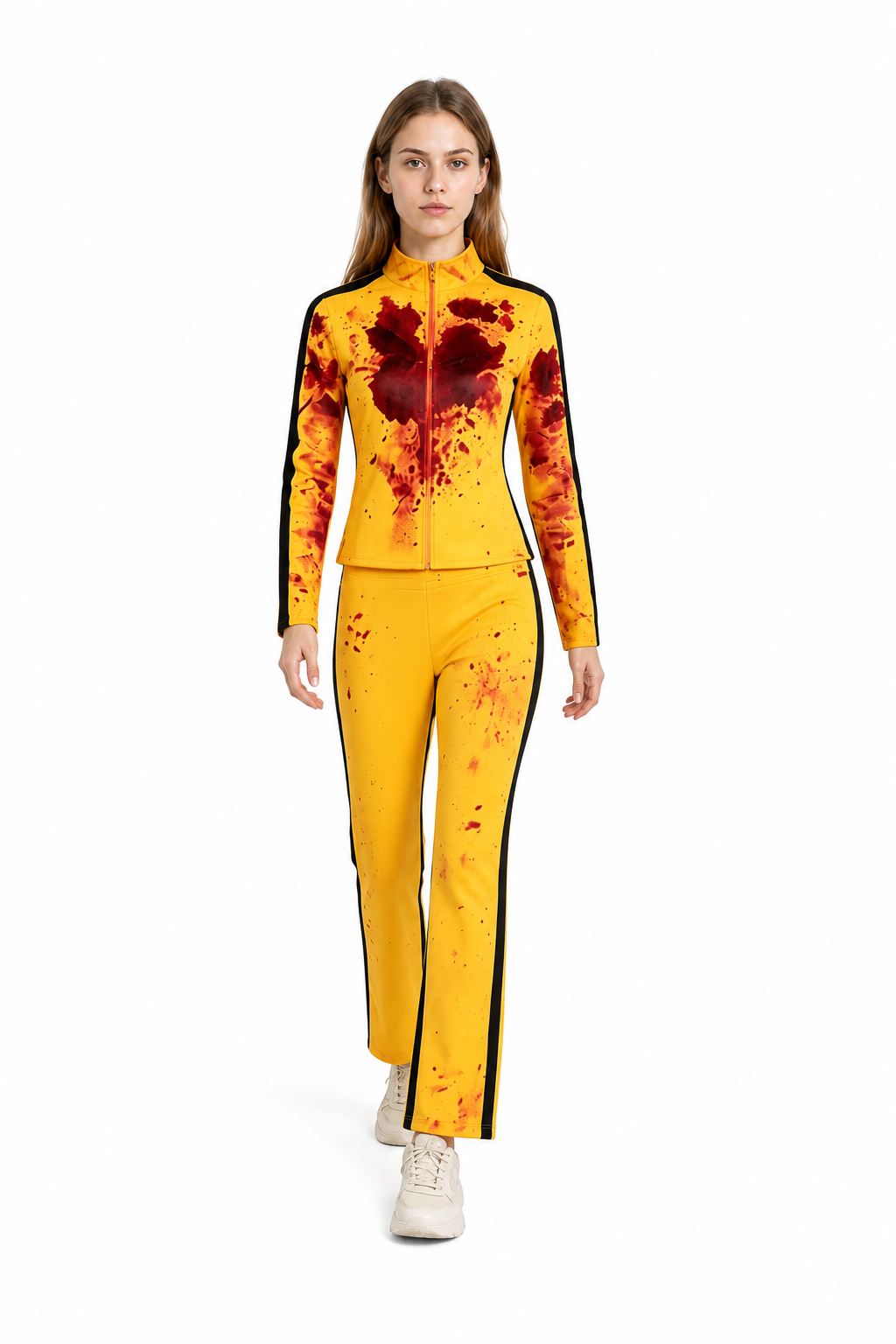 Tracksuit with Red Spots and Black Stripes product detail 2