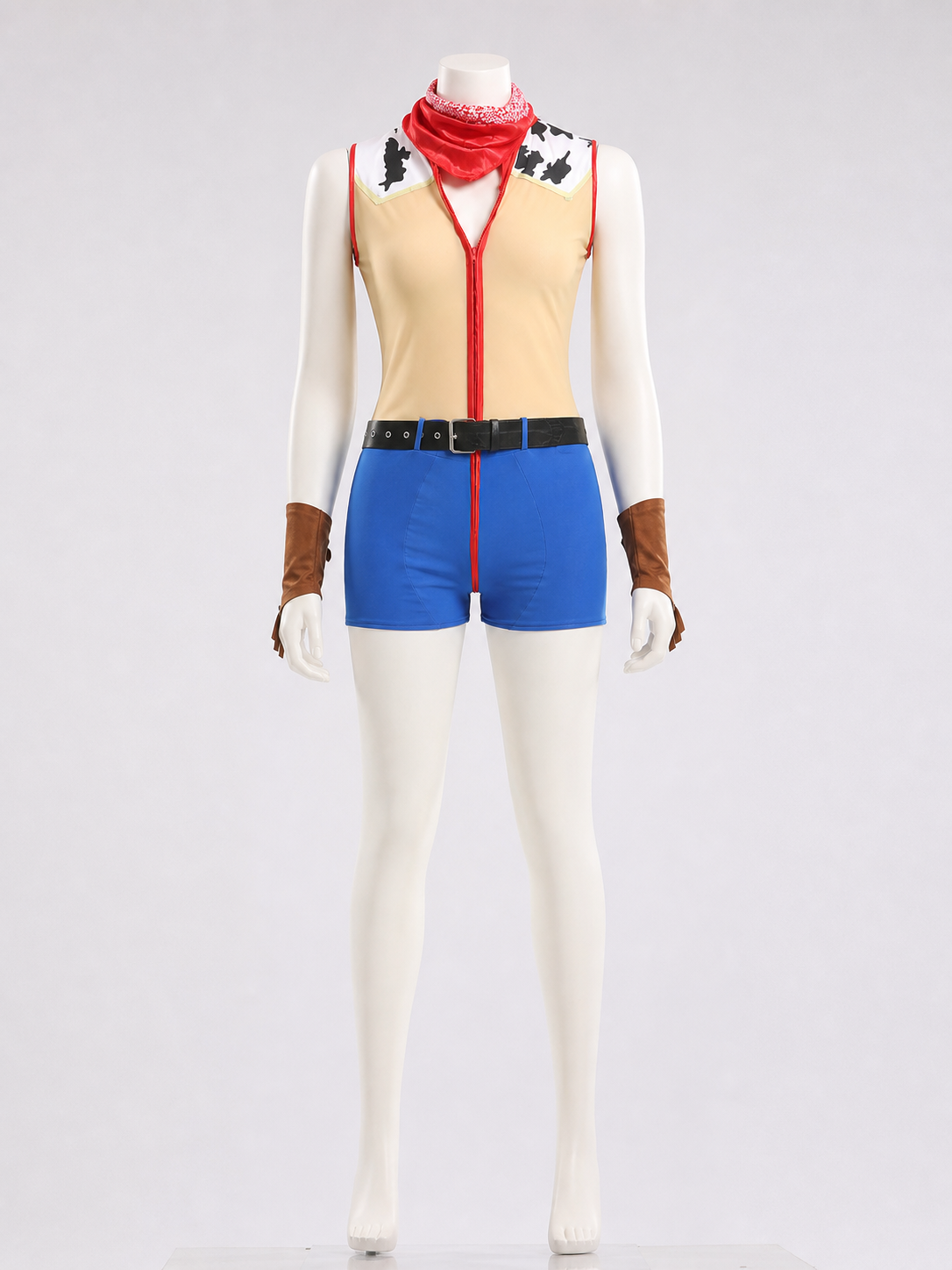 Western-Style Costume with Shorts and Hat