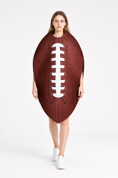 Carnival Soccer Ball Costume with Face Opening Costumes detail 2