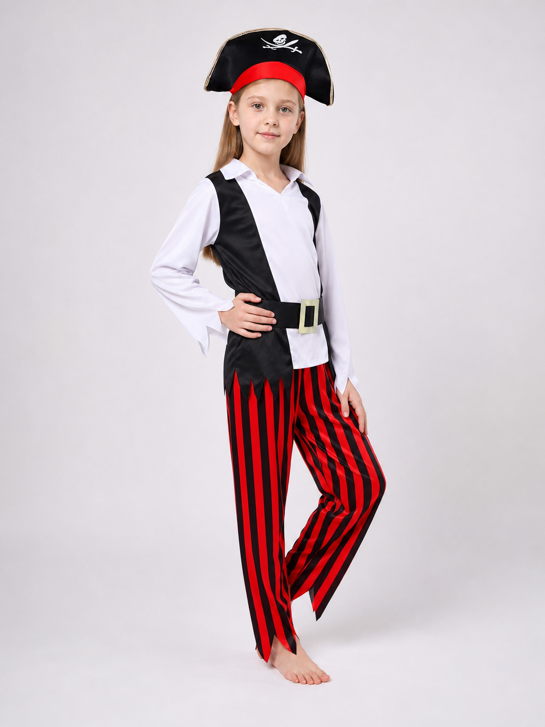 Children's Pirate Costume with Hat