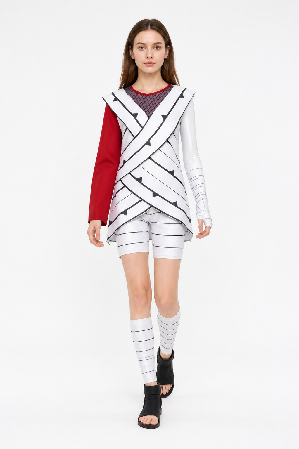 Cosplay Costume of Yuhi Kurenai from Naruto Costumes detail