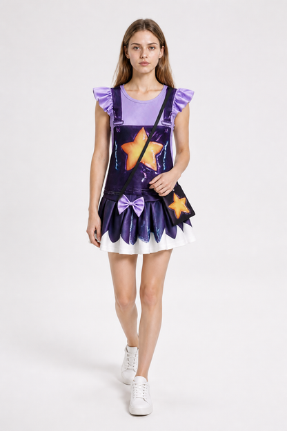 Children’s Set: Star-Print Top, Skirt, and Bag product detail 2