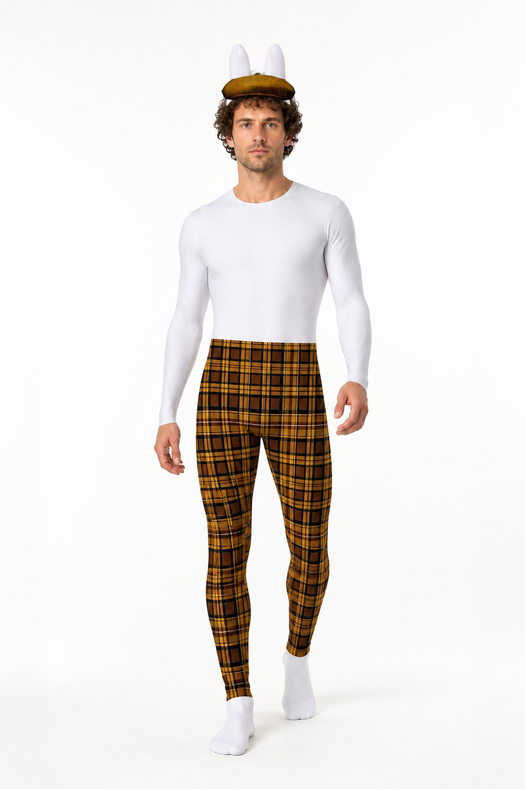 Carnival Jumpsuit with Plaid Bottom for Play Costumes detail 2