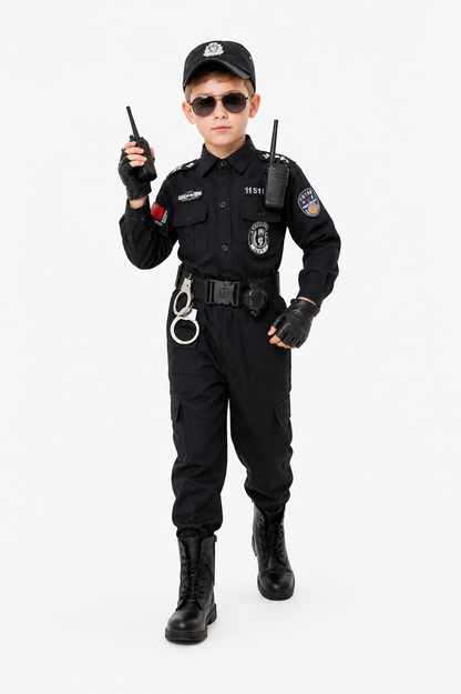 Children’s Police Officer Costume with Accessories product detail 2