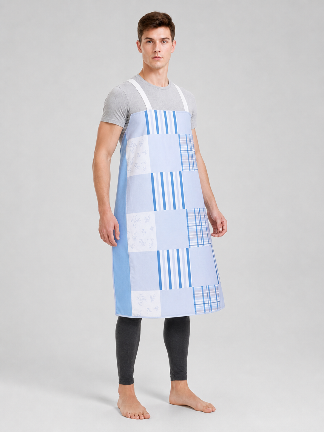 Hospital-Style Apron Costume for Stage Looks