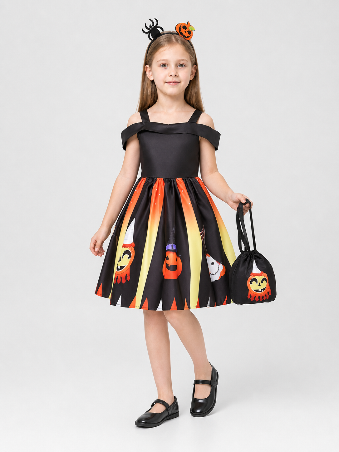 Halloween Costume Dress with Headband