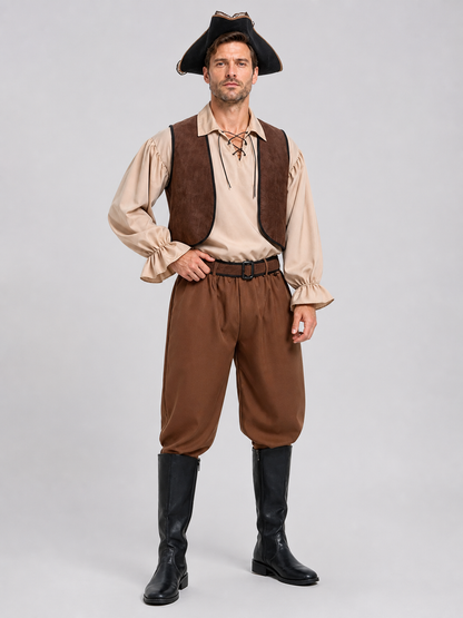 Matching Pirate Costumes for Couples for Halloween Cosplay Costumes detail 2