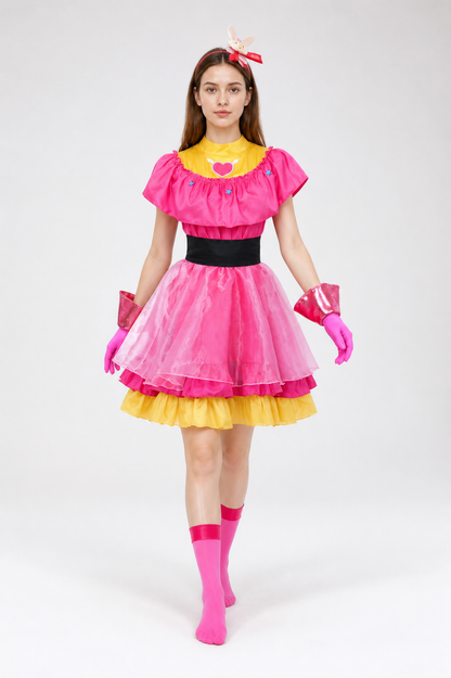 Ai Hoshino Cosplay Costume, 5-Piece Dress Set