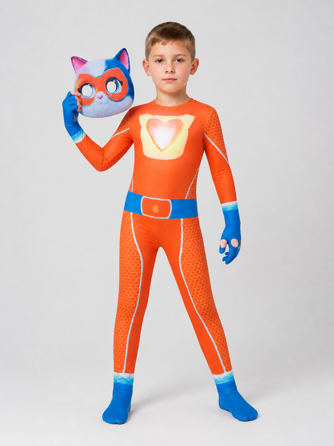 SuperKitties Cosplay Costume: Hooded Jumpsuit Costumes detail 2