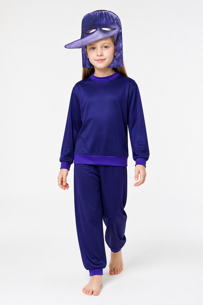Kids Inside Out 2 Character Costume for Cosplay and Stage Performances Costumes detail 2