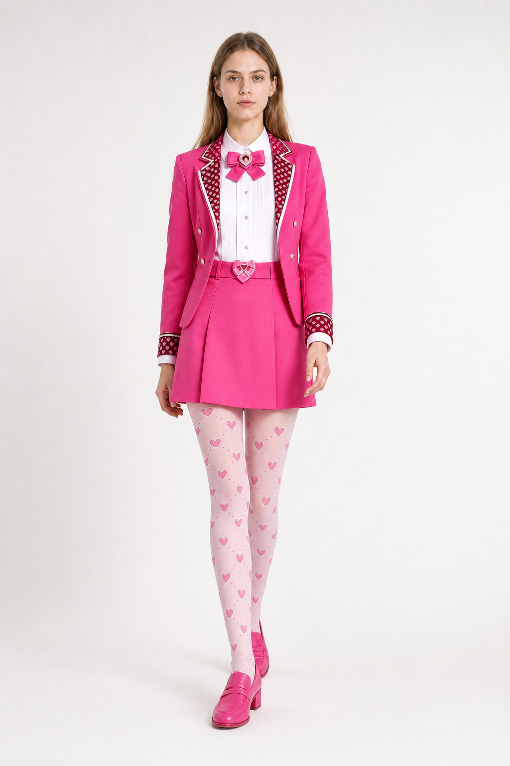 Cosplay Costume with Jacket, Shirt, and Bottom Costumes detail