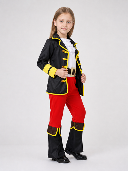 Halloween Pirate Costume, Hat Included