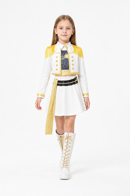 Children's Stage Costume with Gold Details Costumes detail 2