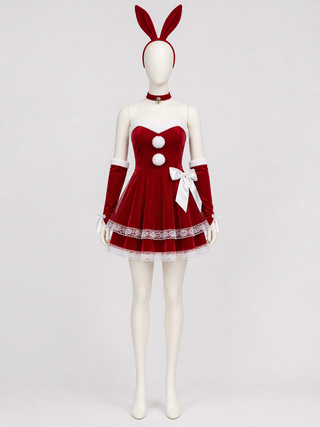 New Year's Costume with Dress and Bunny Headband Costume Dresses detail 2