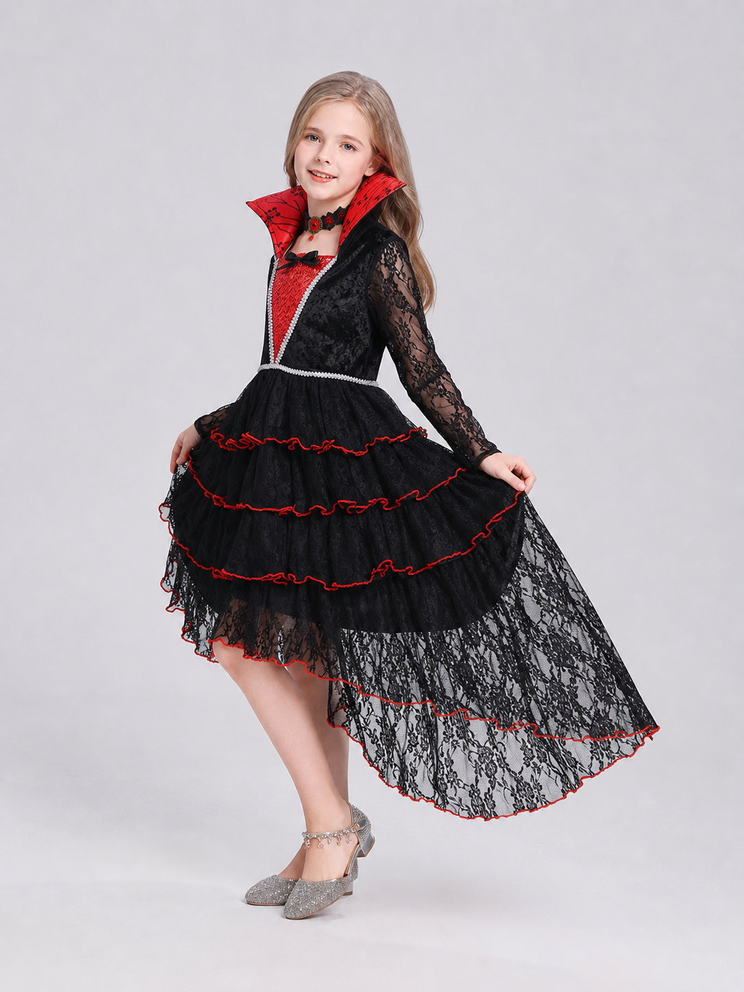 Gothic Cosplay Dress, Vampire Look