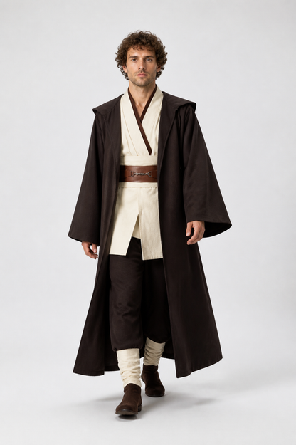Obi-Wan Kenobi Jedi Cosplay Costume