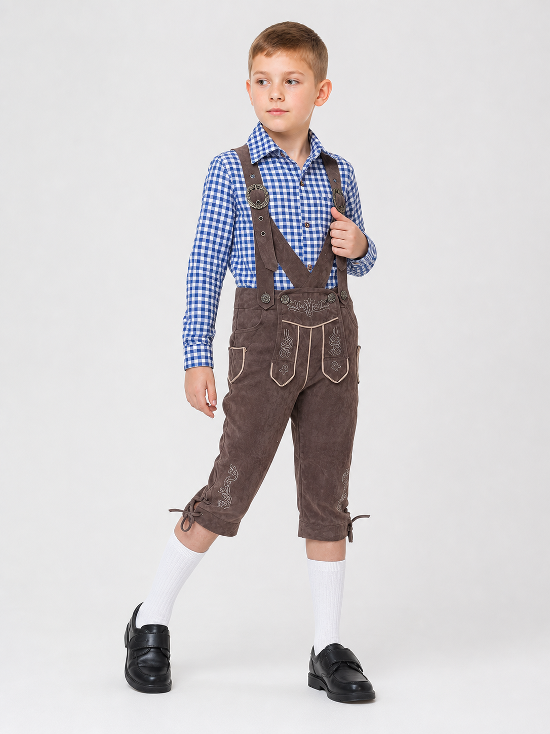Oktoberfest Costume: Plaid Shirt and Pants