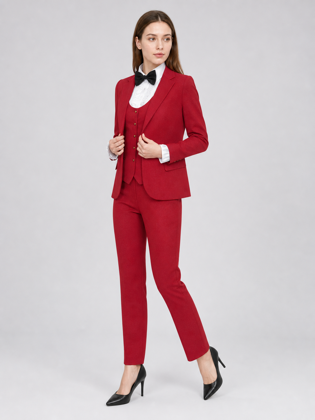 Beetlejuice Cosplay Costume: Red Suit