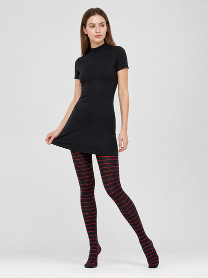 Mavis Cosplay Set: Dress, Tights, and Arm Warmers