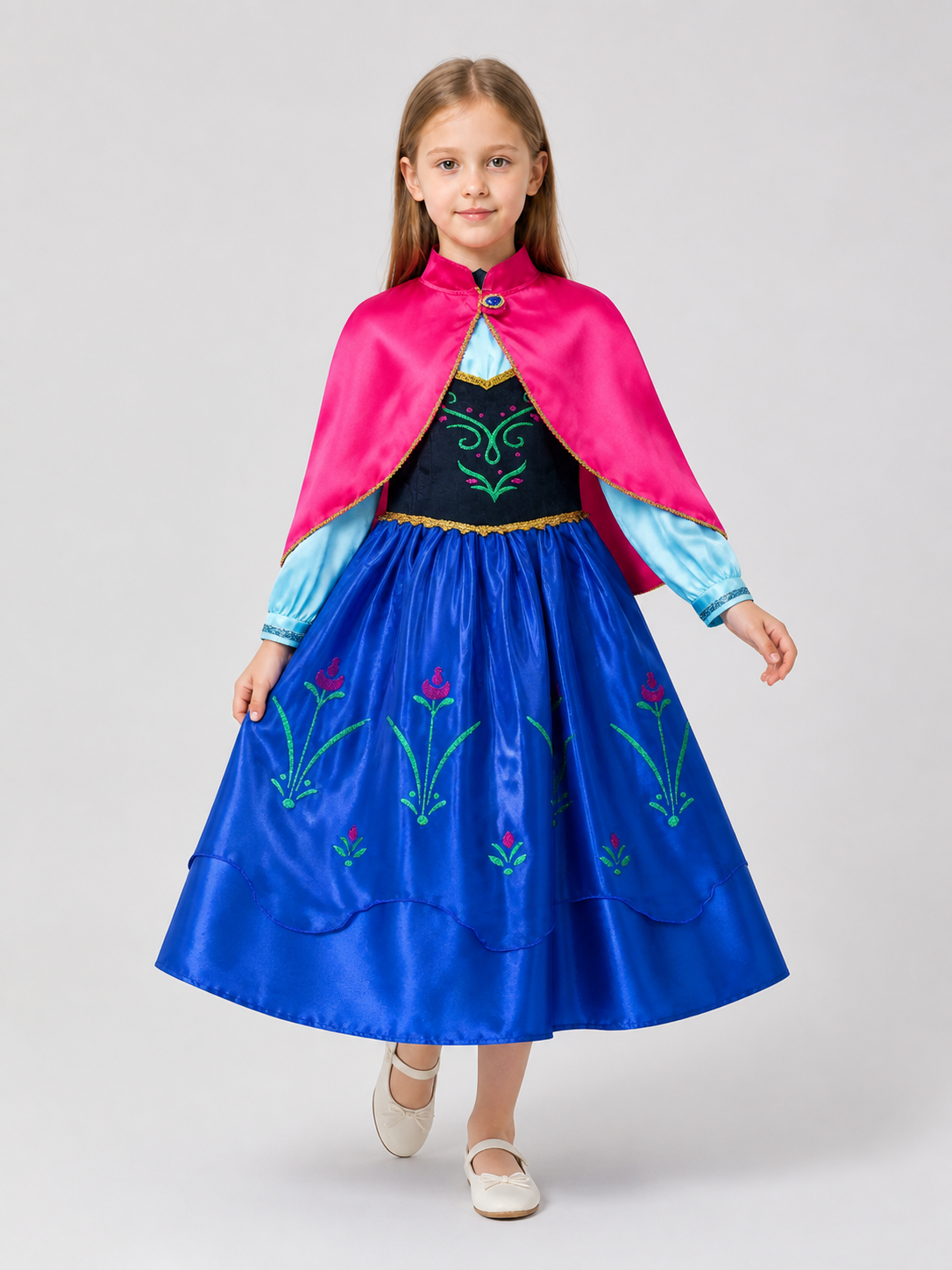 Princess Anna Carnival Dress for Girls Costume Dresses detail 2