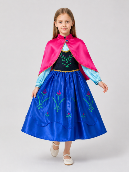 Princess Anna Carnival Dress for Girls Costume Dresses detail 2