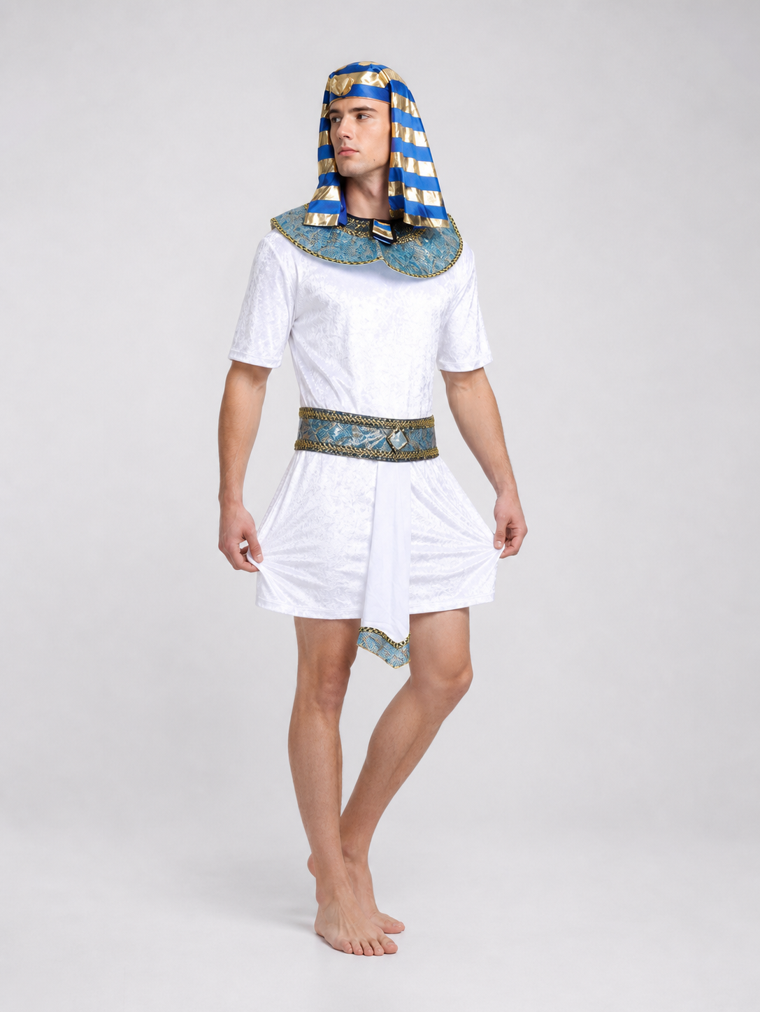 Ancient Egyptian Pharaoh Costume for Masquerades and Stage Performances