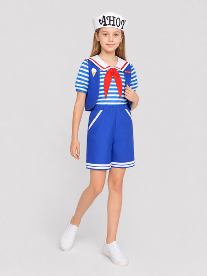 Stranger Things Sailor-Style Cosplay Costume