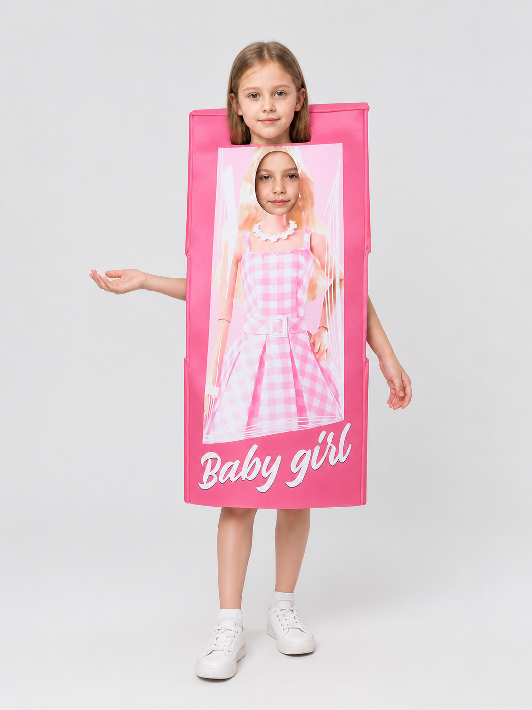 Barbie Carnival Costume in the Shape of a Gift Box Costumes detail 2