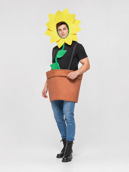 Flower Pot Costume for Halloween and Parties
