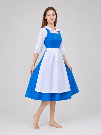 Maid cosplay dress with apron