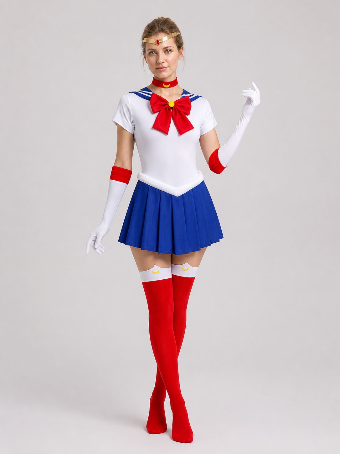 Sailor Moon Cosplay Costume, Skirt Set Costumes detail 2