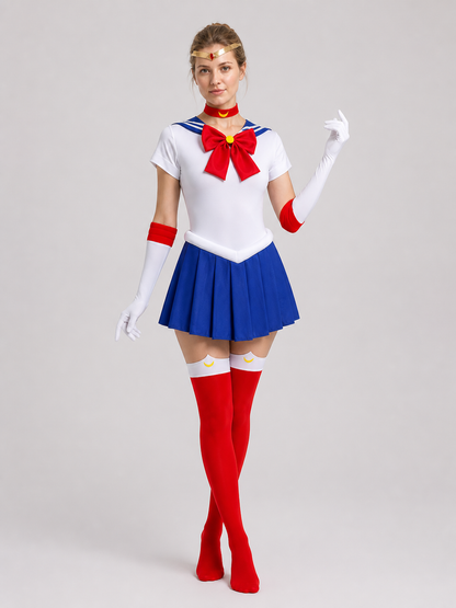 Sailor Moon Cosplay Costume, Skirt Set Costumes detail 2