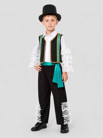 European-Style Retro Children’s Costume, 5 Pieces product detail 2