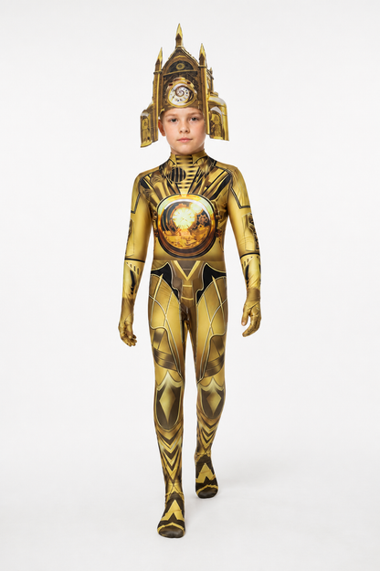 Black-and-Gold TV Man Jumpsuit from Skibidi Toilet product detail 2