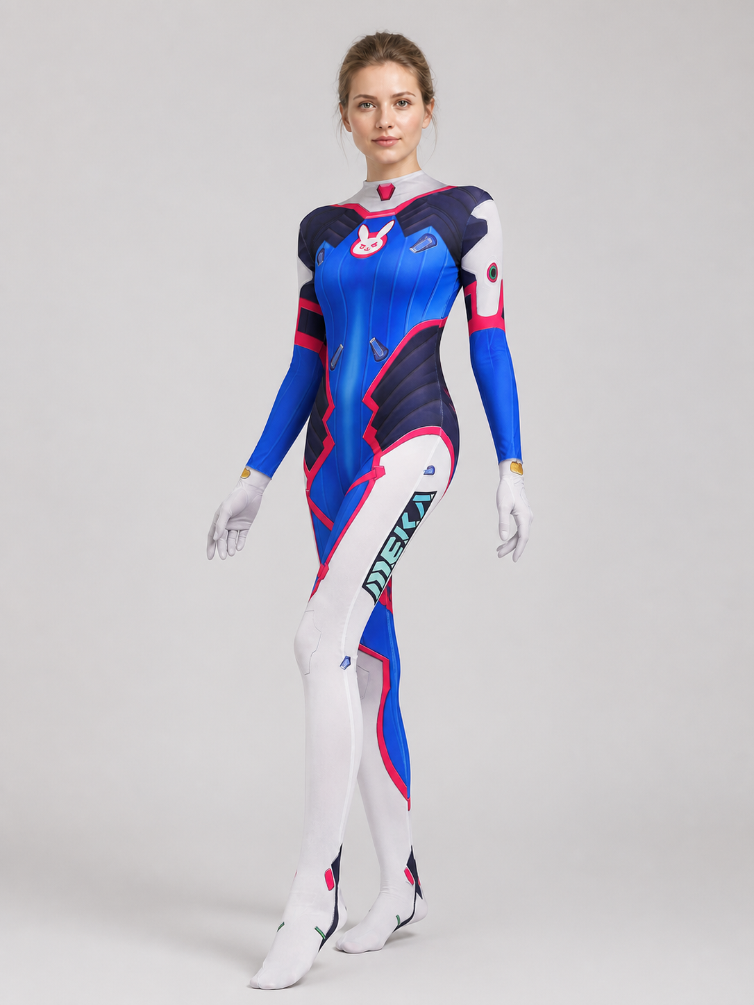Superhero Cosplay Costume, One-Piece, Form-Fitting Costumes detail