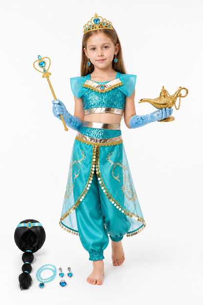 Children's Princess Jasmine Costume with Accessories Costume Accessories detail 2