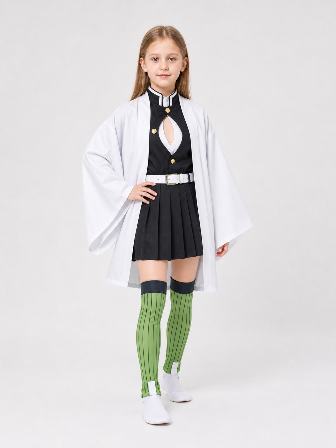 Shinobu Cosplay Costume from Demon Slayer: Kimetsu no Yaiba Costumes detail 2