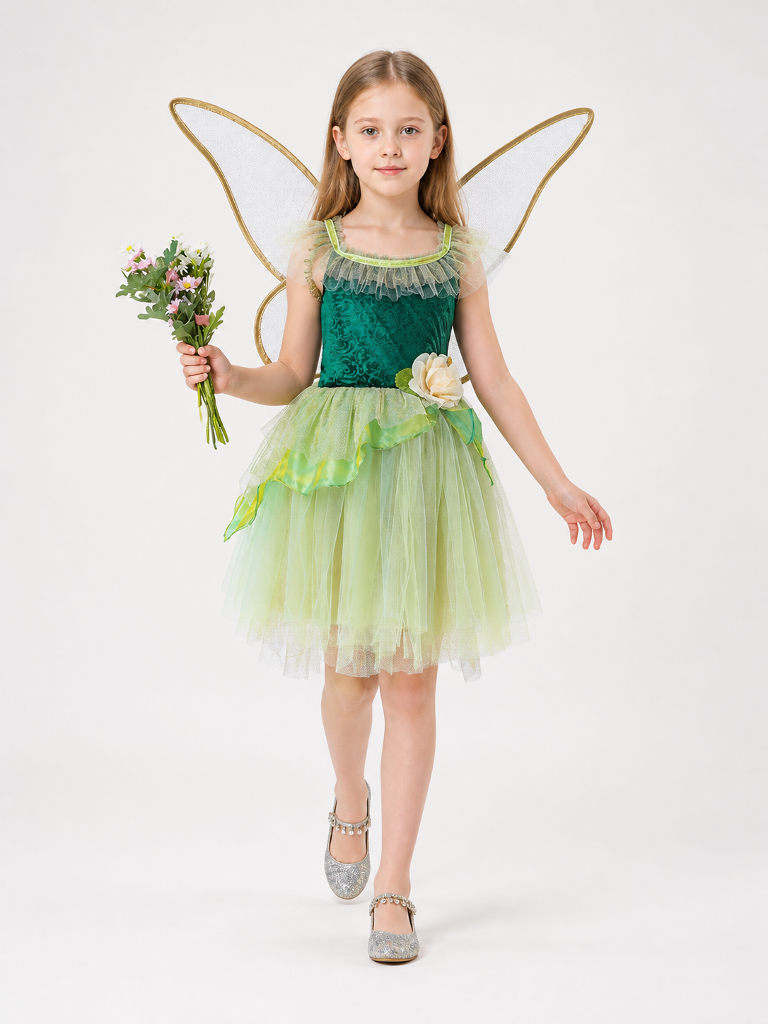 Full Dress with Wings for Performances Costume Dresses detail 2