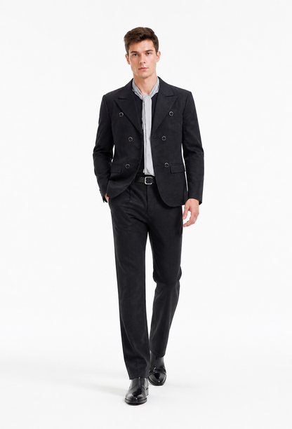Double-Breasted Suit with Shirt and Tie product detail 2
