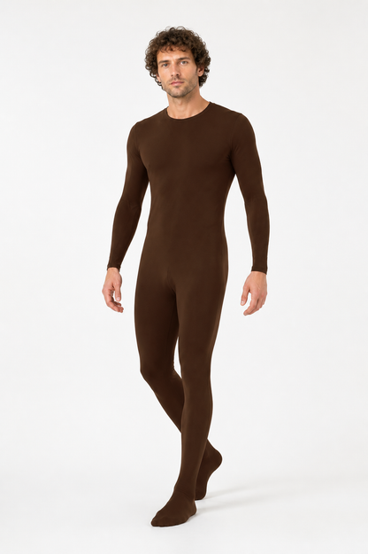 Zentai jumpsuit with covered feet and long sleeves product detail