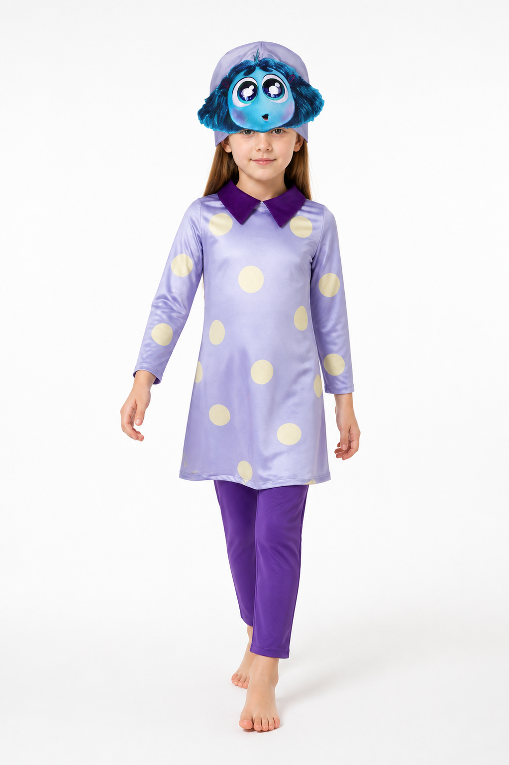 Inside Out 2 Carnival Costume with Dress and Mask Costume Dresses detail 2