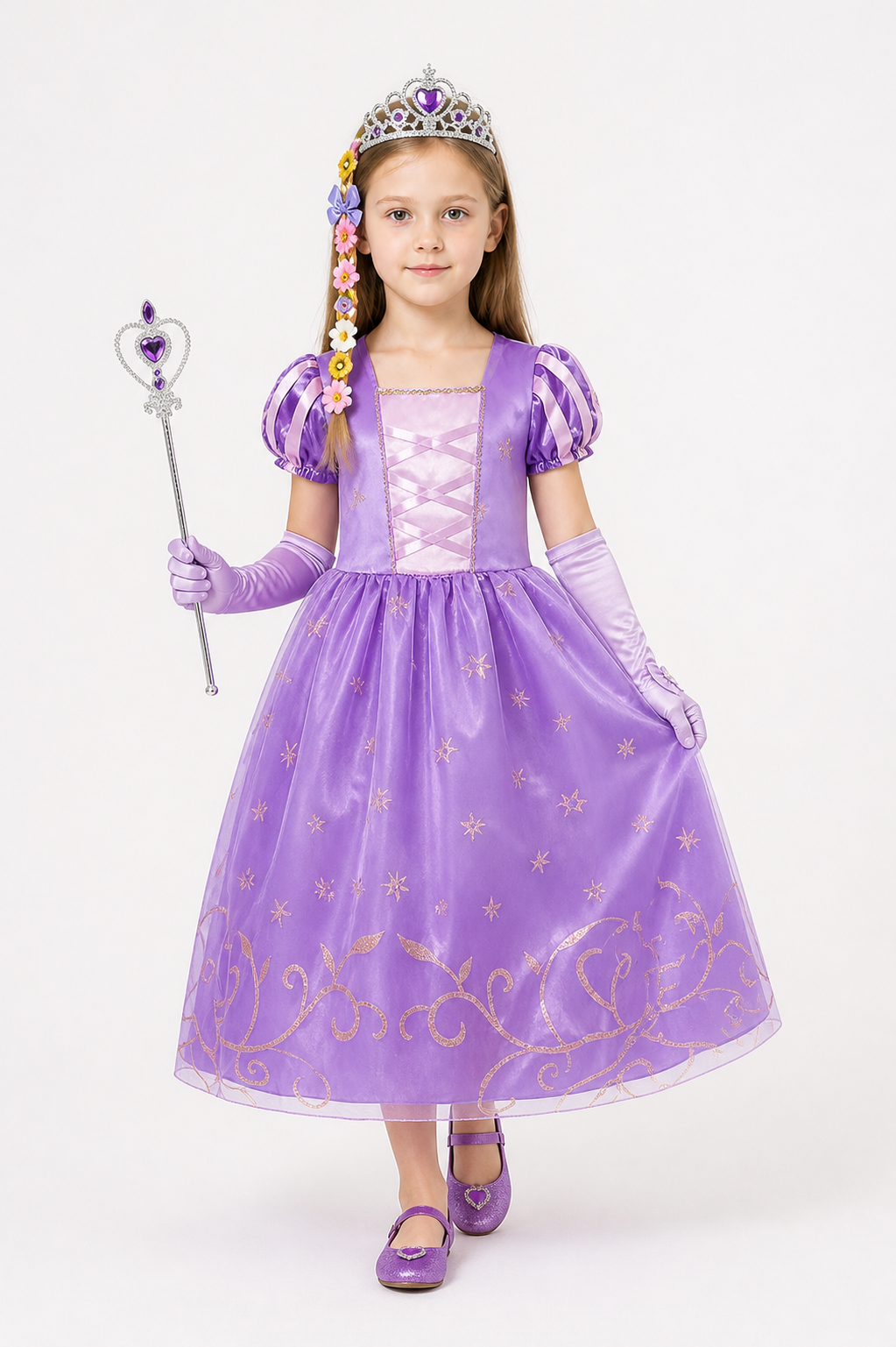 Rapunzel Princess Costume with Accessories Costume Accessories detail 2